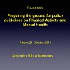 Preparing the ground for policy guidelines on Physical Activity & Mental Health